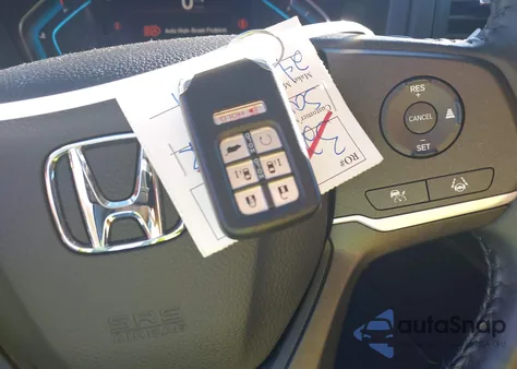 2024 Honda Odyssey Ex-L z USA, uszkodzony, nr VIN 5FNRL6H64RB024021